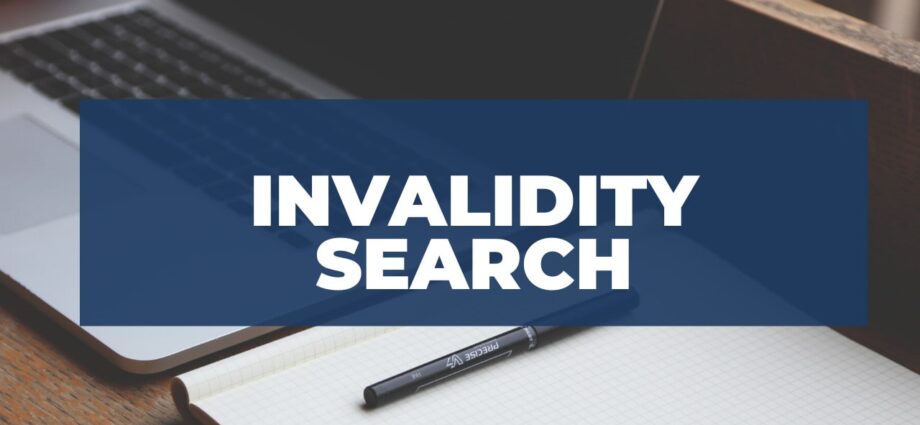 Invalidity Search