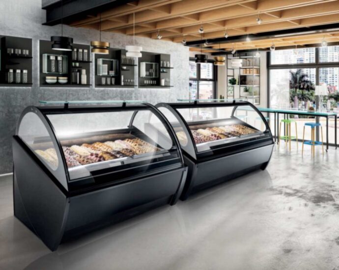 top-rated ice cream display freezer