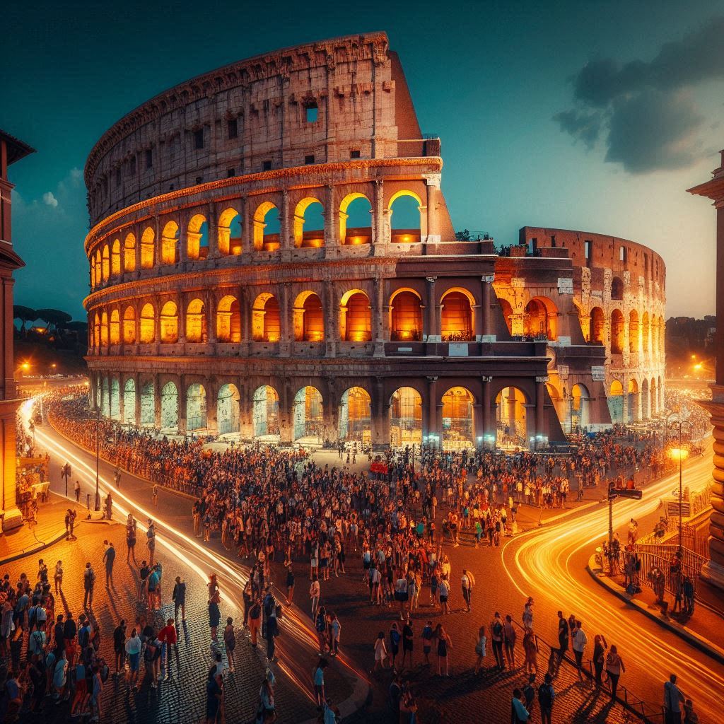 The Roman Colosseum