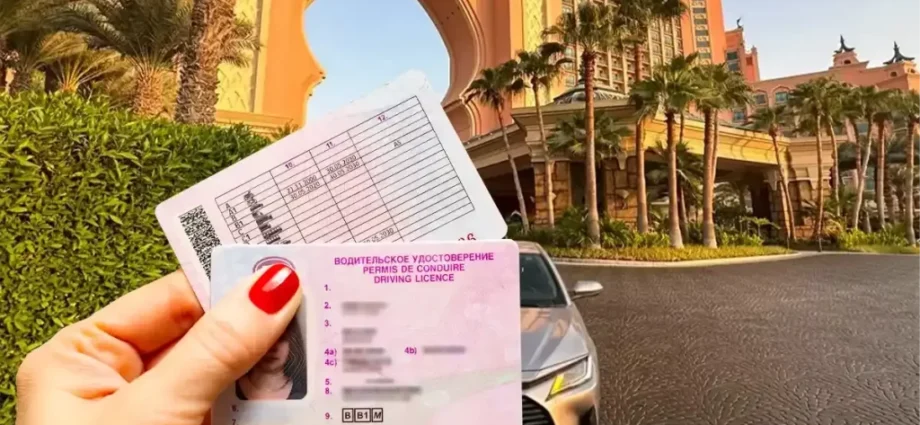 Driving License Dubai for Russian